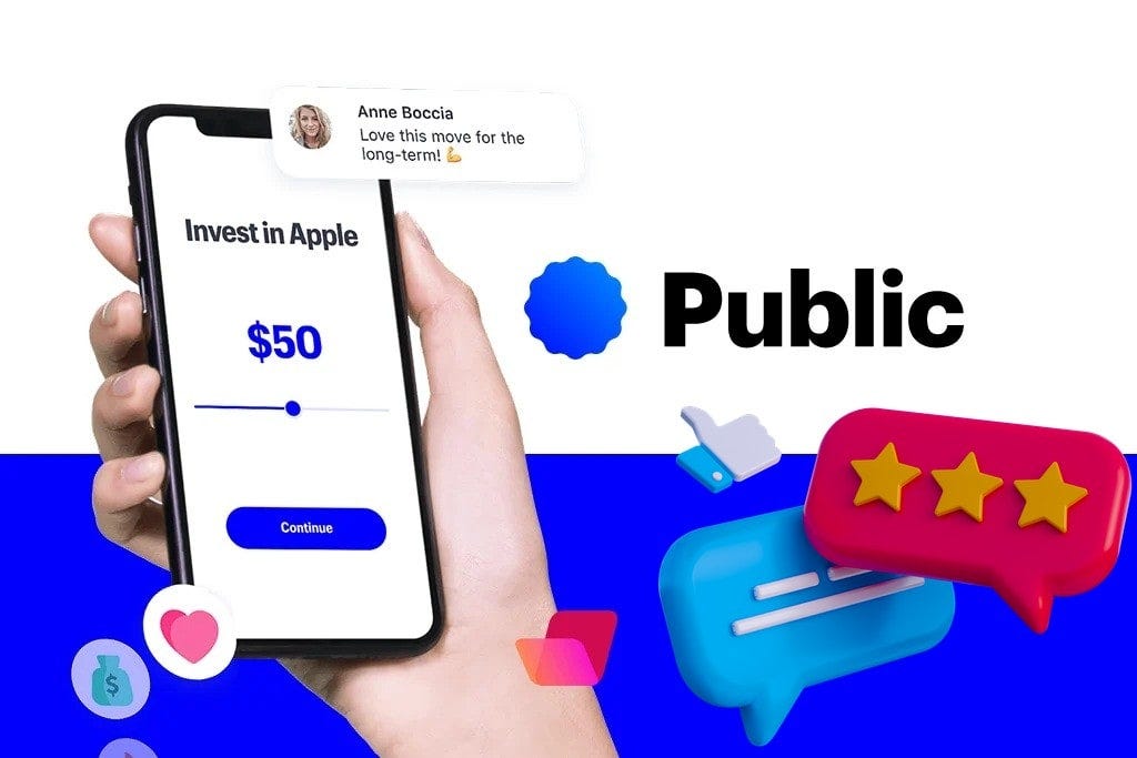 مُراجعة Public: منصة استثمار مبتكرة للأسهم تفتقر إلى حسابات التقاعد